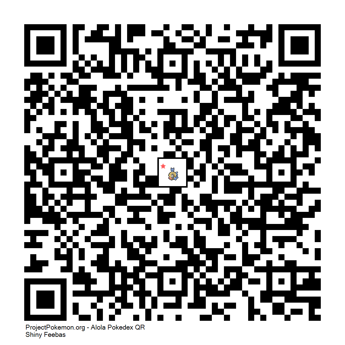 Cdigo QR de Feebas variocolor